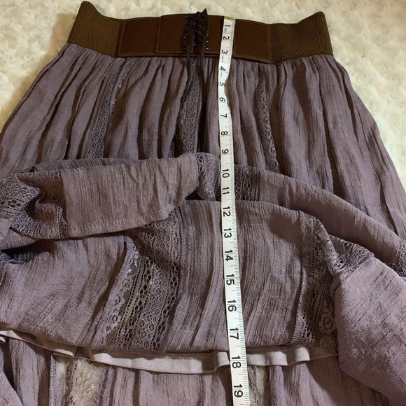Altard State Boho Long Skirt corset style belt - Picture 8 of 12